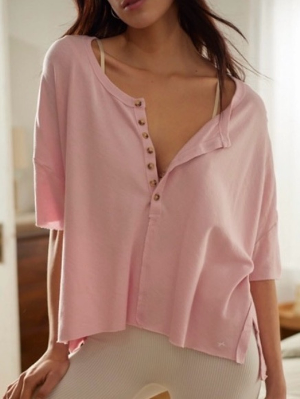 Urban Outfitters Out From Under Evan Henley Tee